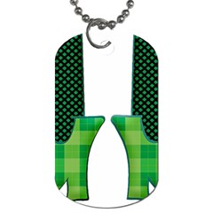 Saint Patrick S Day March Dog Tag (one Side) by Mariart