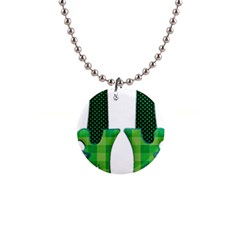 Saint Patrick S Day March 1  Button Necklace by Mariart