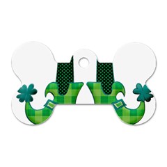 Saint Patrick S Day March Dog Tag Bone (two Sides) by Mariart