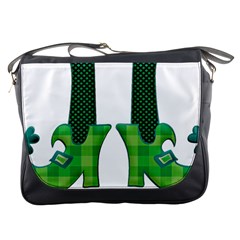 Saint Patrick S Day March Messenger Bag by Mariart