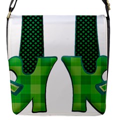 Saint Patrick S Day March Flap Closure Messenger Bag (s) by Mariart