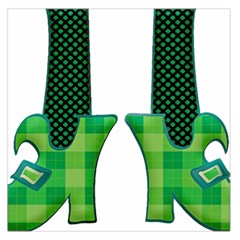 Saint Patrick S Day March Large Satin Scarf (square) by Mariart