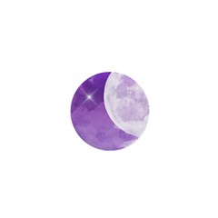 Purple Sky Star Moon Clouds 1  Mini Magnets by Mariart