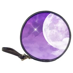 Purple Sky Star Moon Clouds Classic 20-cd Wallets by Mariart