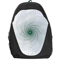 Spirograph Pattern Backpack Bag by Mariart