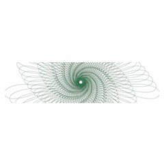 Spirograph Pattern Satin Scarf (oblong) by Mariart