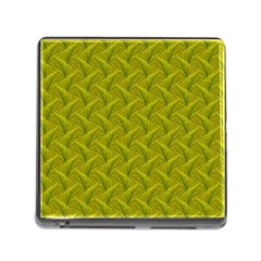 Autumn Leaves Pattern Memory Card Reader (square 5 Slot) by LoolyElzayat