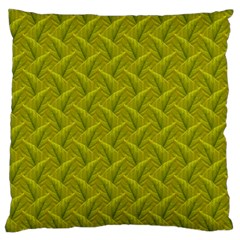 Autumn Leaves Pattern Standard Flano Cushion Case (two Sides)