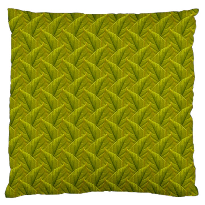 Autumn Leaves Pattern Standard Flano Cushion Case (Two Sides)