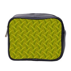 Autumn Leaves Pattern Mini Toiletries Bag (two Sides) by LoolyElzayat