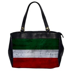 Flag Patriote Quebec Patriot Red Green White Grunge Separatism Oversize Office Handbag by Quebec