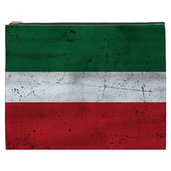 Flag Patriote Quebec Patriot Red Green White Grunge Separatism Cosmetic Bag (xxxl) by Quebec