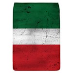 Flag Patriote Quebec Patriot red green white grunge Separatism Removable Flap Cover (L) Front