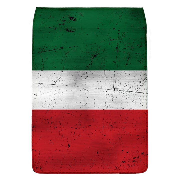 Flag Patriote Quebec Patriot red green white grunge Separatism Removable Flap Cover (L)