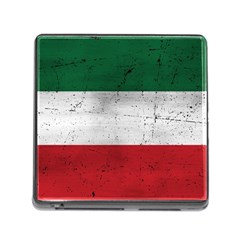 Flag Patriote Quebec Patriot Red Green White Grunge Separatism Memory Card Reader (square 5 Slot) by Quebec