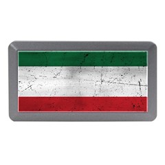 Flag Patriote Quebec Patriot Red Green White Grunge Separatism Memory Card Reader (mini) by Quebec