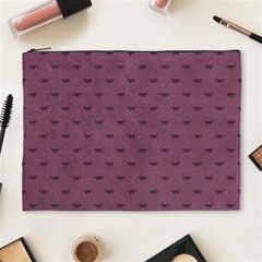 Plum Bow Design Cosmetic Bag (xl) by WensdaiAmbrose