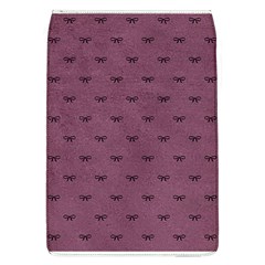 Plum Bow Design Removable Flap Cover (l) by WensdaiAmbrose