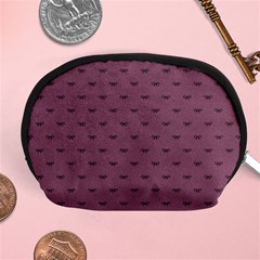 Plum Bow Design Accessory Pouch (medium) by WensdaiAmbrose