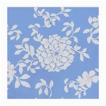 White Dahlias Medium Glasses Cloth (2-Side) Front