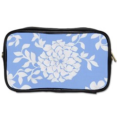 White Dahlias Toiletries Bag (two Sides) by WensdaiAmbrose