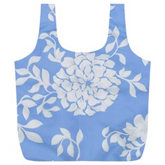 White Dahlias Full Print Recycle Bag (xl) by WensdaiAmbrose