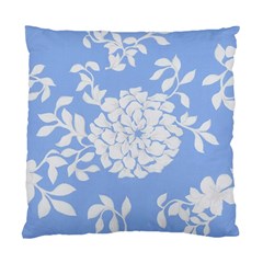 White Dahlias Standard Cushion Case (two Sides) by WensdaiAmbrose