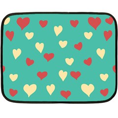 Tenderhearted Double Sided Fleece Blanket (mini)  by WensdaiAmbrose