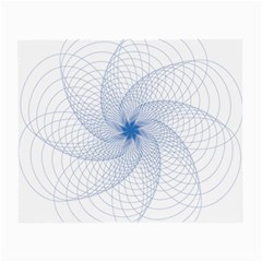 Spirograph Pattern Geometric Small Glasses Cloth (2-side) by Mariart