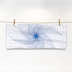 Spirograph Pattern Geometric Hand Towel by Mariart