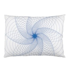 Spirograph Pattern Geometric Pillow Case by Mariart