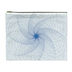 Spirograph Pattern Geometric Cosmetic Bag (xl) by Mariart