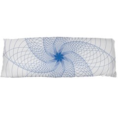 Spirograph Pattern Geometric Body Pillow Case (dakimakura) by Mariart