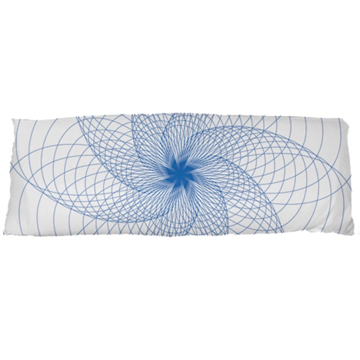 Spirograph Pattern Geometric Body Pillow Case Dakimakura (Two Sides)