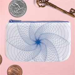 Spirograph Pattern Geometric Large Coin Purse by Mariart