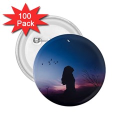 At Dusk 2 25  Buttons (100 Pack)  by WensdaiAmbrose