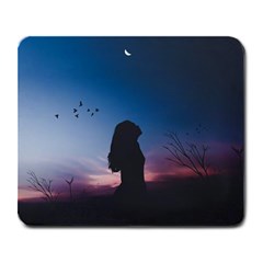 At Dusk Large Mousepads by WensdaiAmbrose