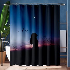 At Dusk Shower Curtain 60  X 72  (medium)  by WensdaiAmbrose