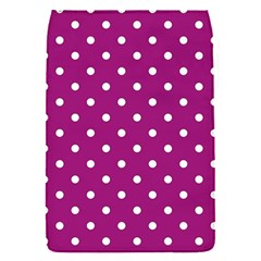 Polka Dots In Purple Removable Flap Cover (s) by WensdaiAmbrose