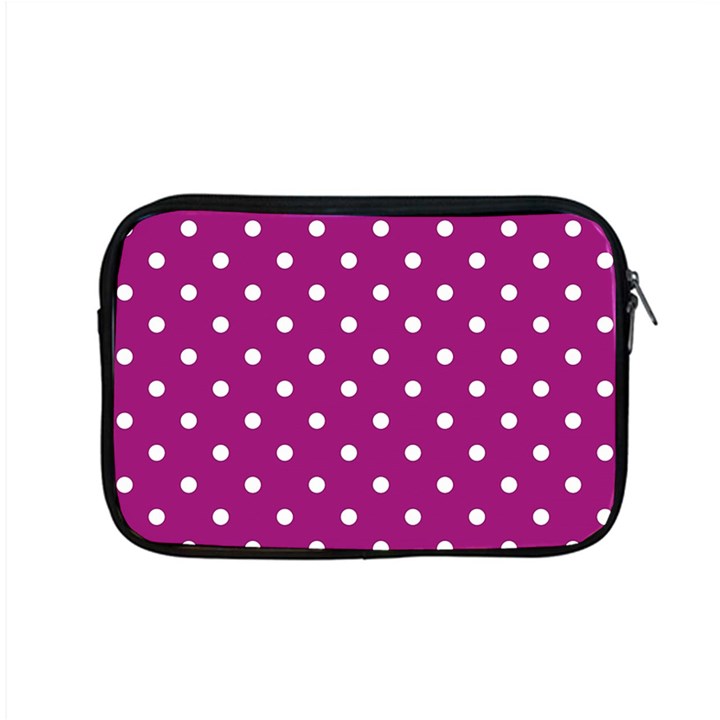 Polka Dots in Purple Apple MacBook Pro 15  Zipper Case