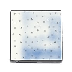 Simple Minimal Shapes Brushes Design Memory Card Reader (square 5 Slot) by LoolyElzayat