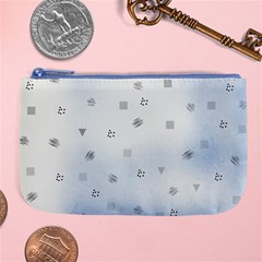 Simple Minimal Shapes Brushes Design Large Coin Purse by LoolyElzayat