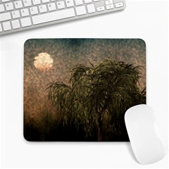 Willow At Sunset Large Mousepads by LoolyElzayat