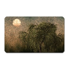 Willow At Sunset Magnet (rectangular) by LoolyElzayat