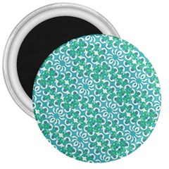 Colorful Abstract Print Pattern 3  Magnets by dflcprintsclothing