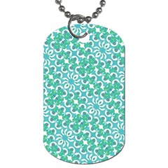 Colorful Abstract Print Pattern Dog Tag (two Sides) by dflcprintsclothing