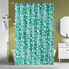 Colorful Abstract Print Pattern Shower Curtain 48  X 72  (small)  by dflcprintsclothing