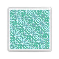 Colorful Abstract Print Pattern Memory Card Reader (square)