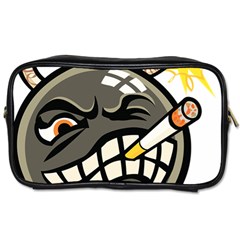 Smoking Cartoon Evil Bomb Cartoon Toiletries Bag (One Side)