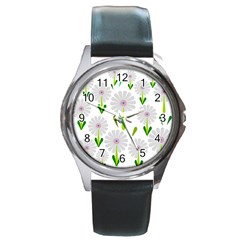 Zappwaits Round Metal Watch by zappwaits